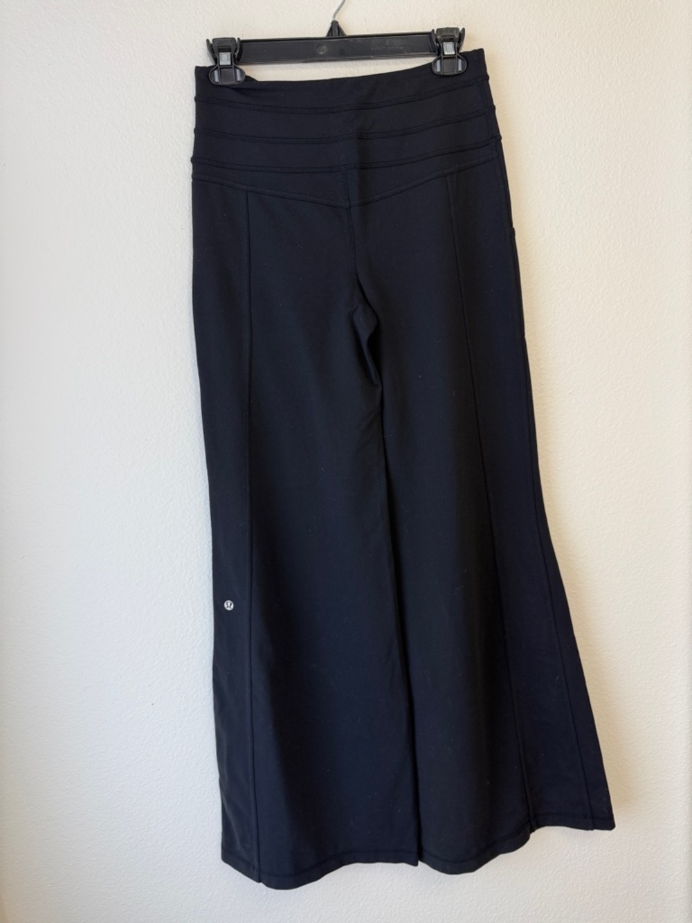 lululemon athletica Black Wide-Leg Leggings - Picture 2 of 3